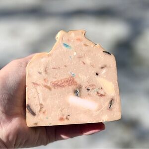 Hand Crafted Artisan Soap - Dark Chocolate Truffle Confetti Soap